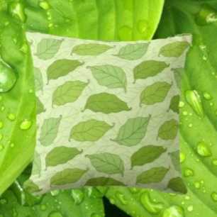 Verdant Leaves Cushion