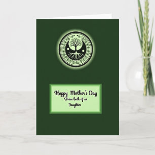 Verdant Mothers Day Tree Card