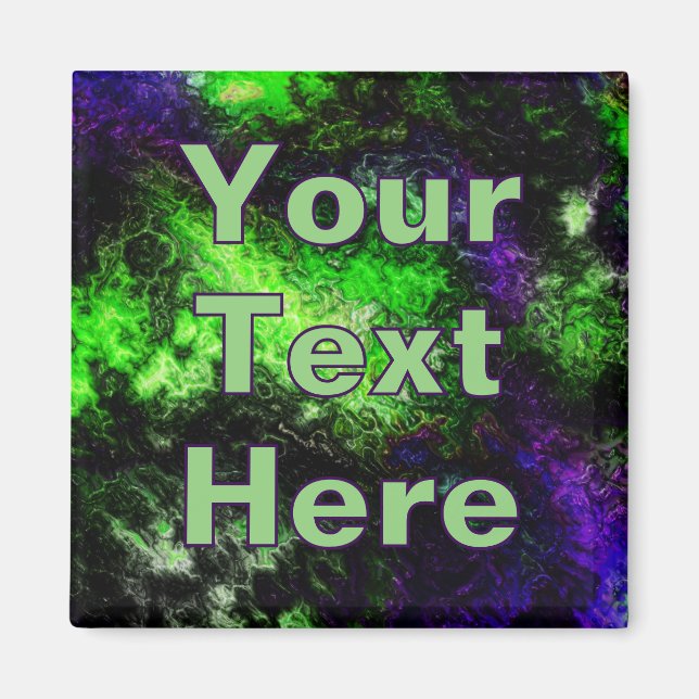Verdant Purple Magnet (Front)