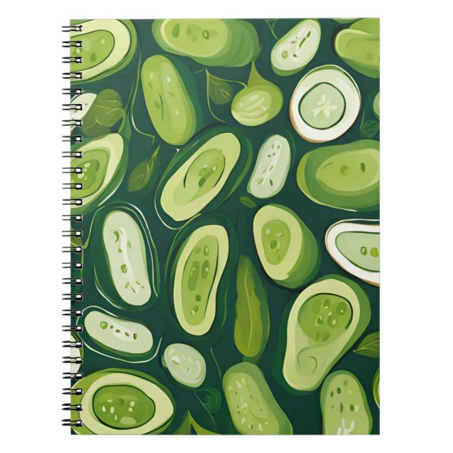 Verdant Veggie Notebook (Front)
