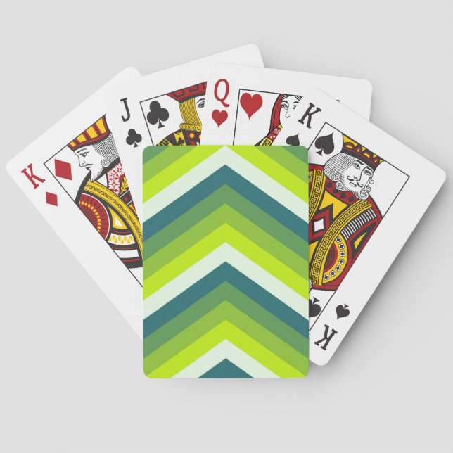 Verdant Velocity Playing Cards (Back)