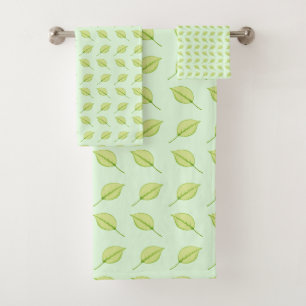 Verdant Vibes: A Fresh Take on Bathtime Bath Towel Set
