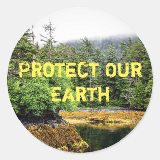 Verdant Views Sticker