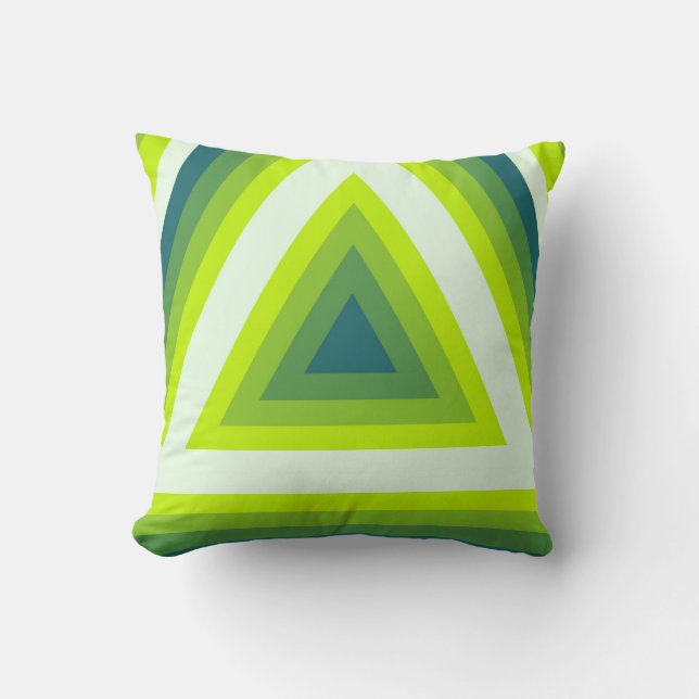 Verdant Vortex Cushion (Front)