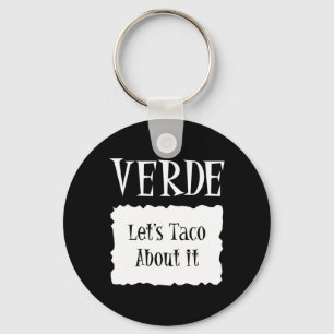 Verde - Hot Packet Halloween Taco Costume Key Ring