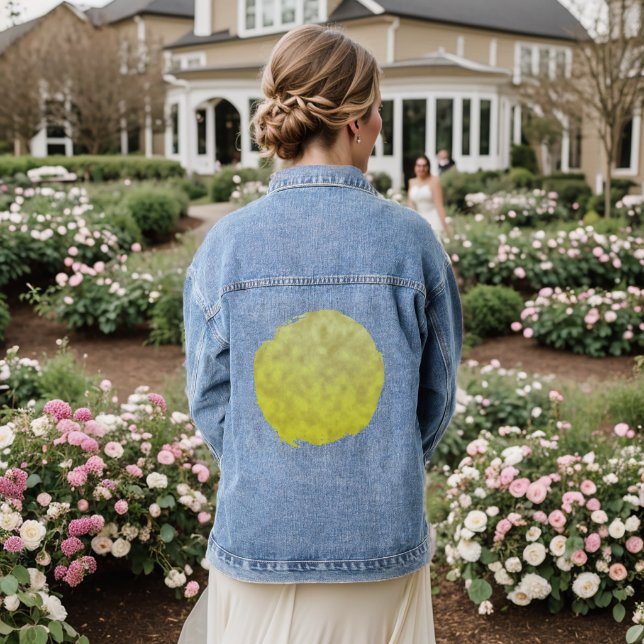 Verdelight Denim Jacket (Wedding Back)