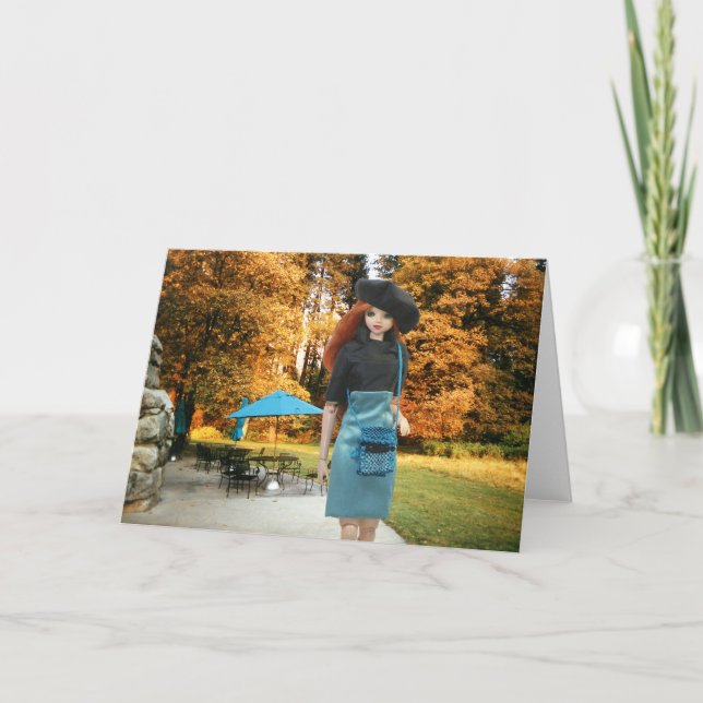 Verdi, Ahwahnee Hotel Patio,  Yosemite Card (Front)