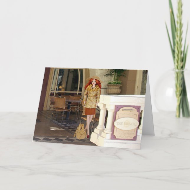 Verdi, Driskill Hotel Cafe at Austin, Texas Card (Front)