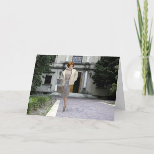 Verdi, Julia Ideson Library in  Houston, Texas Card