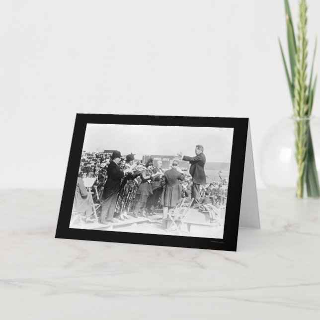 Verdi Requiem Polo Grounds 1916 Card (Front)