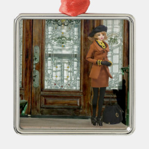 Verdi, The Driskill Hotel Entrance, Austin Metal Tree Decoration