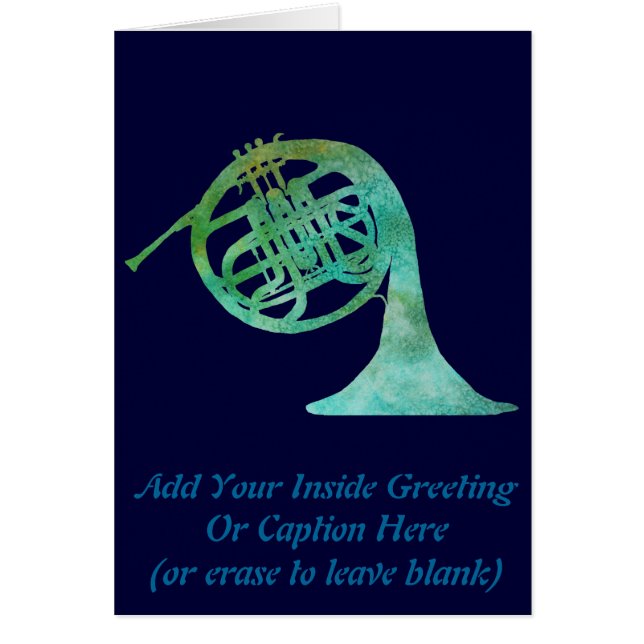 Verdigris French Horn (Front)