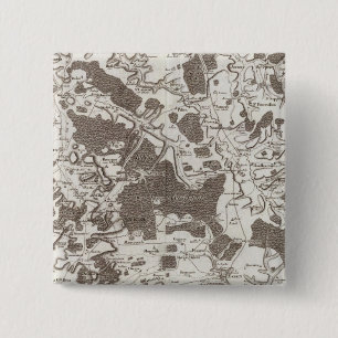 Verdun 15 Cm Square Badge