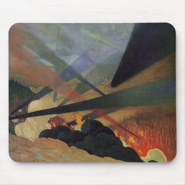Verdun (by Félix Vallotton) Mouse Pad (Front)