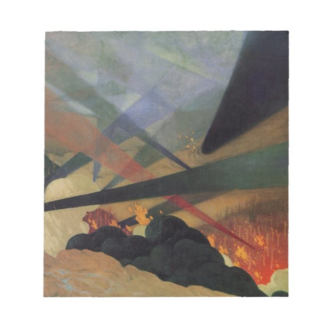 Verdun (by Félix Vallotton) Notepad (Front)