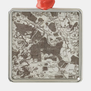 Verdun Metal Tree Decoration