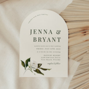 VERDURE Garden Floral Wedding Invitation