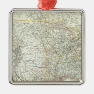 Vereinigten Staaten von N America - North US Metal Tree Decoration