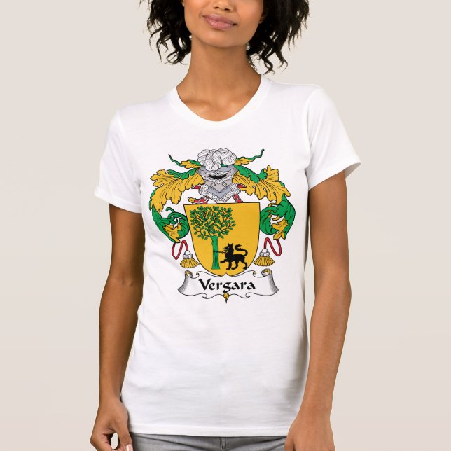 Vergara Family Crest T-Shirt (Front)