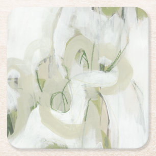 Verge Square Paper Coaster