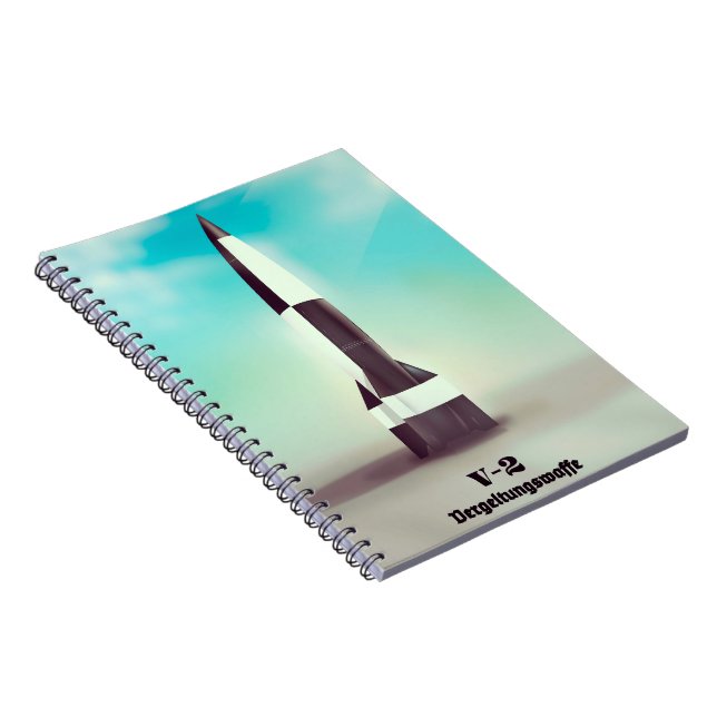 Vergeltungswaffe V2 Rocket Notebook (Right Side)