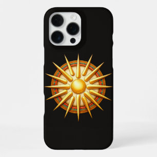 Vergina Sun Emblem – Ancient Macedonian Symbol iPhone 16 Pro Max Case