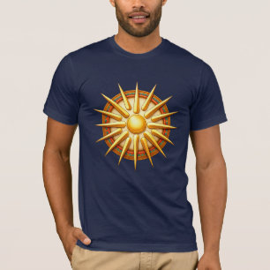 Vergina Sun Emblem – Ancient Macedonian Symbol T-Shirt