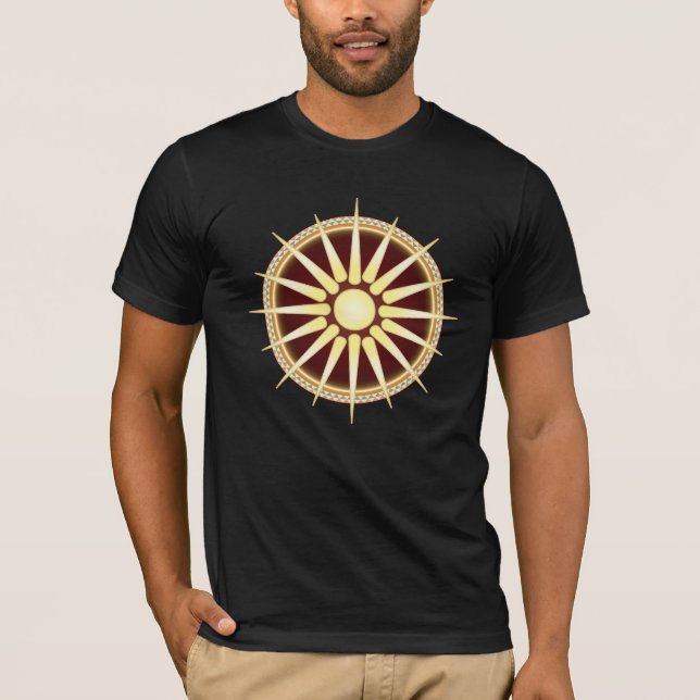 Vergina Sun ( version 3 ) T-Shirt (Front)
