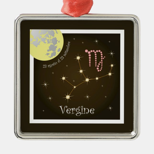 Vergine 23 agosto al 23 settembre Ornament (Front)