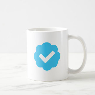 Verified Account Symbol Coffee Mug