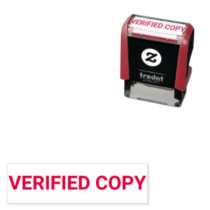 Verified Copy Stamp
