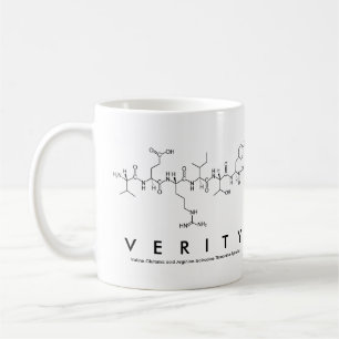 Verity peptide name mug
