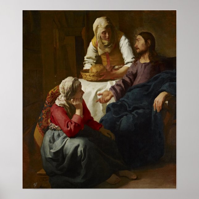 Vermeer - Christ In The House Of Martha And Mary 1 Poster (Front)