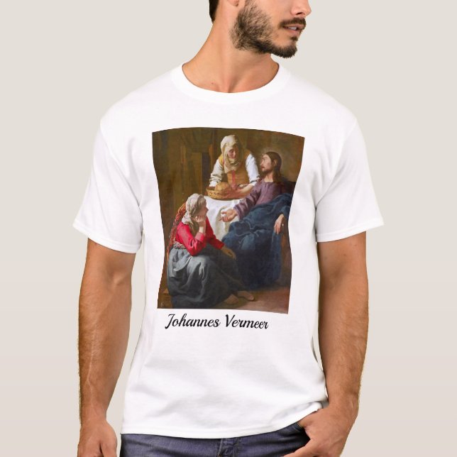 Vermeer - Christ in the House of Martha and Mary T-Shirt (Front)