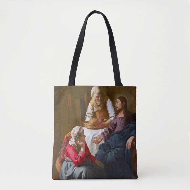 Vermeer - Christ in the House of Martha and Mary Tote Bag (Front)