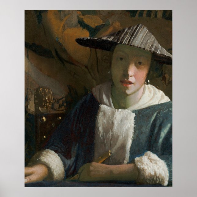 Vermeer Dutch Interior — Luminous Light Poster (Front)