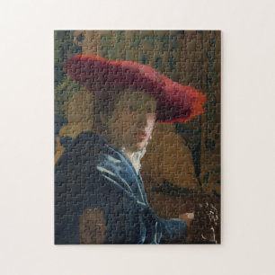 Vermeer Red Hat Jigsaw Puzzle
