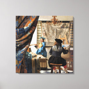 Vermeer - The Art of Painting Canvas Print