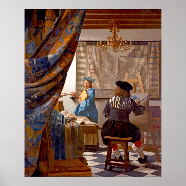 Vermeer - The Art of Painting Poster (Front)
