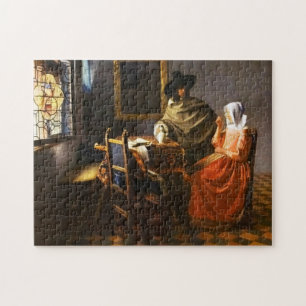 Vermeer The Glass of Wine Puzzle