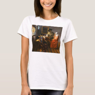 Vermeer The Glass of Wine T-Shirt