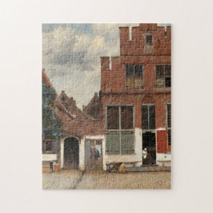 Vermeer, The Little Street - Fine Art Jigsaw Puzzle
