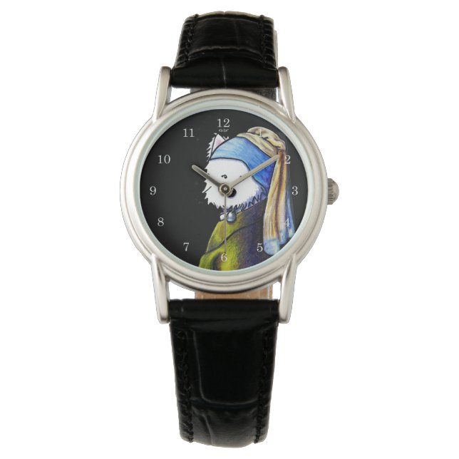 Vermeer Westie Girl Watch (Front)