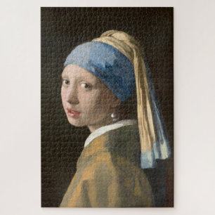 Vermeer's Icon: Girl with a Pearl Earring Jigsaw Puzzle