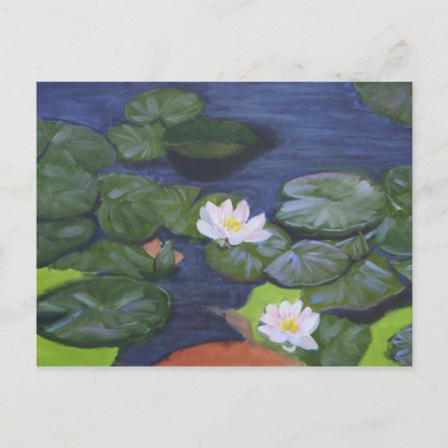Vermeer's WaterLilies Postcard (Front)