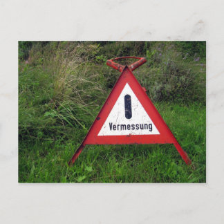 Vermessung Postcard