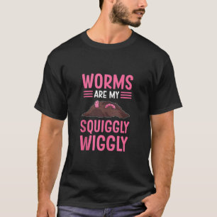 Vermi Compost Red Wiggler Worm Worm Hunter Worm Fa T-Shirt