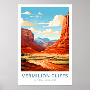 Vermilion Cliffs National Monument Travel Print