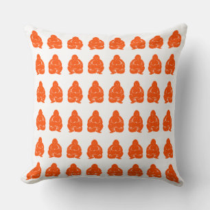 Vermillion Asian Moods Buddah Boys Cushion