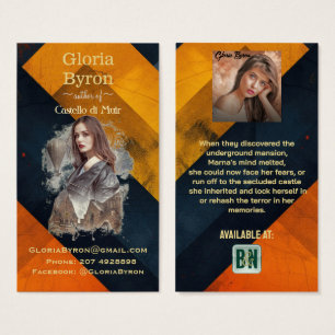 Vermillion Black Bookmarks Author Promotions